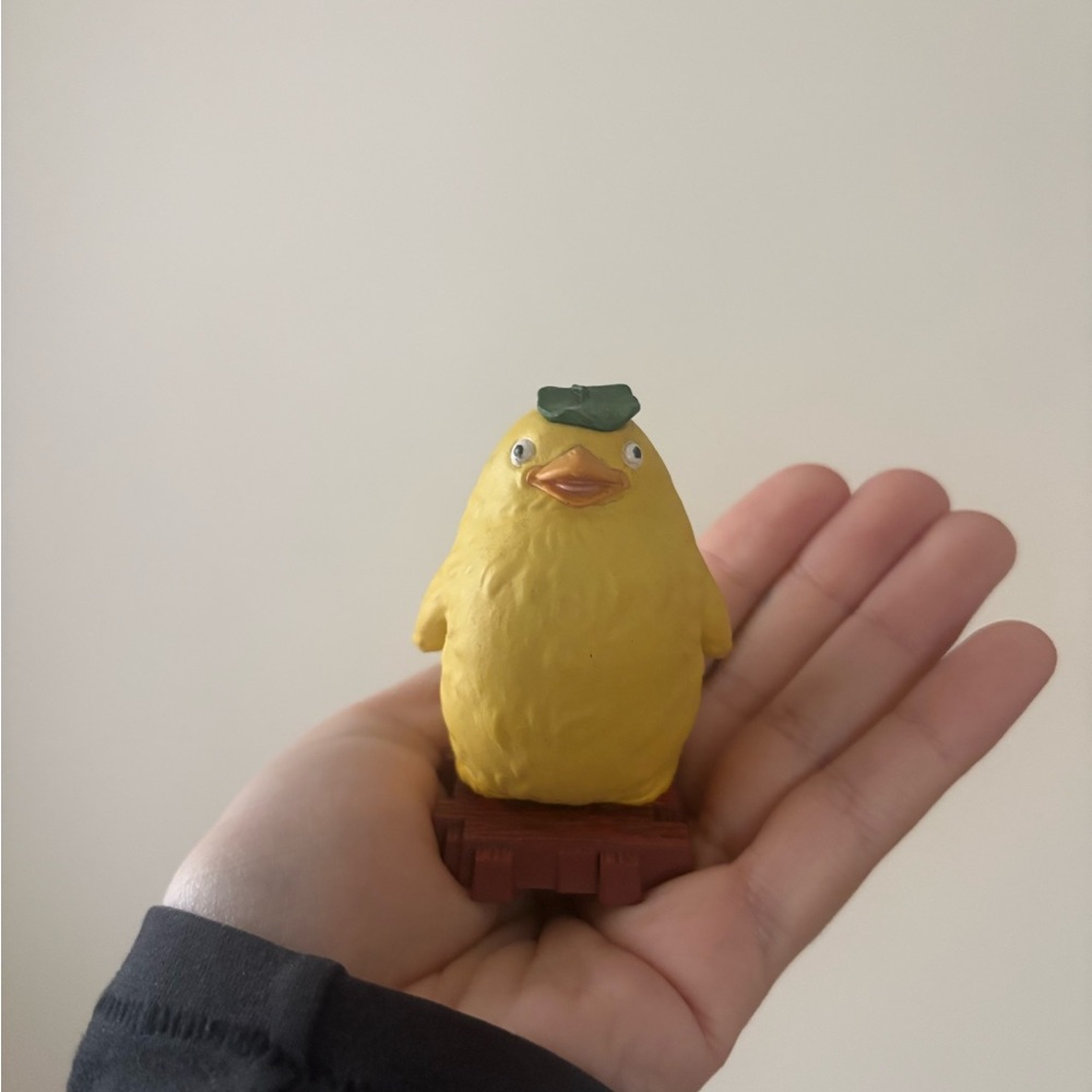 Studio ghibli spirited away duck figurine
